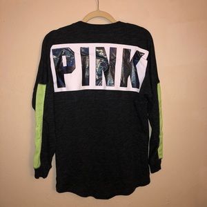 PINK Victoria secret sweater long sleeve black